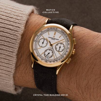 Vacheron Constantin Les Historiques Chronograph 18k Yellow Gold 35mm automatic
