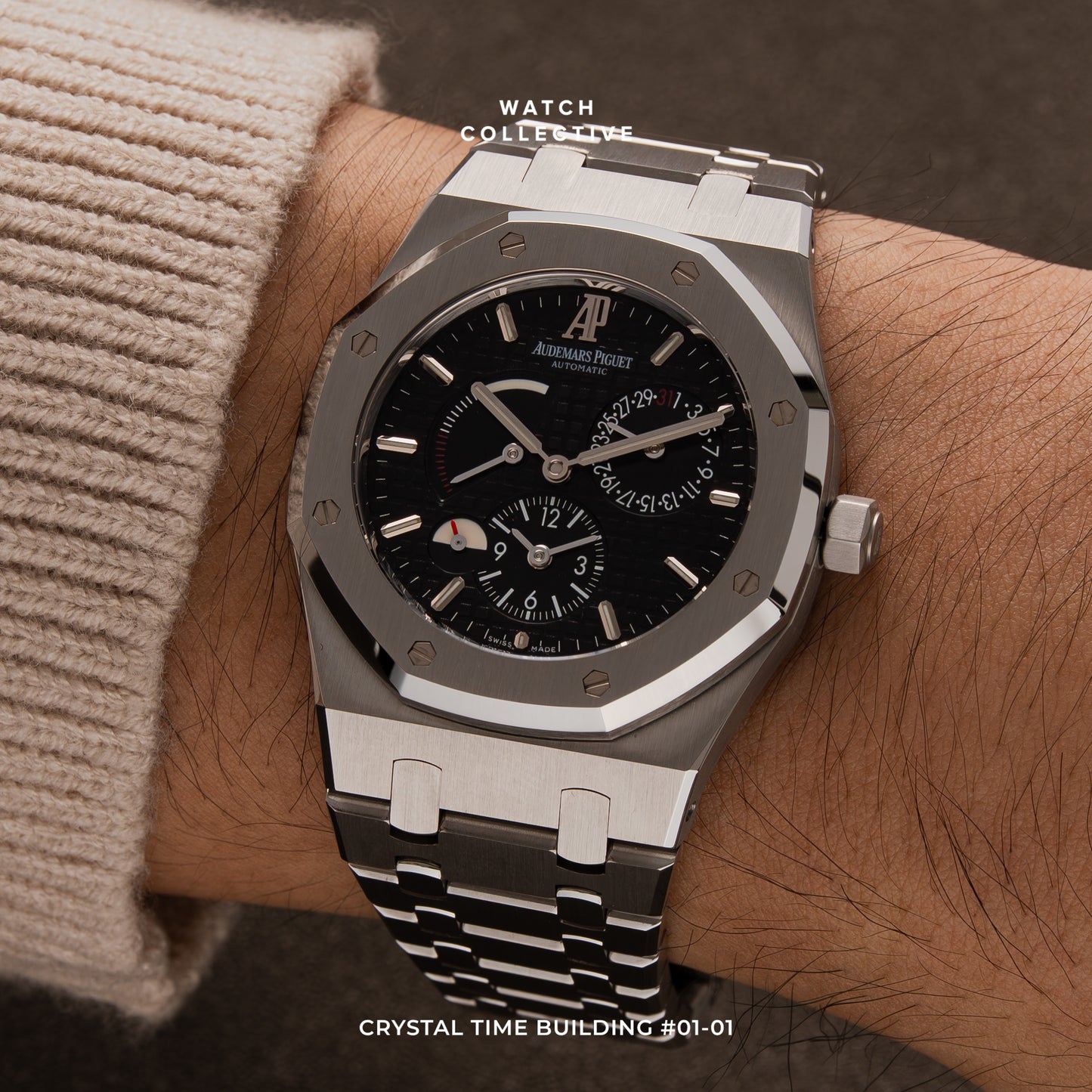 Audemars Piguet Royal Oak Dual Time Stainless steel 39mm 26120ST