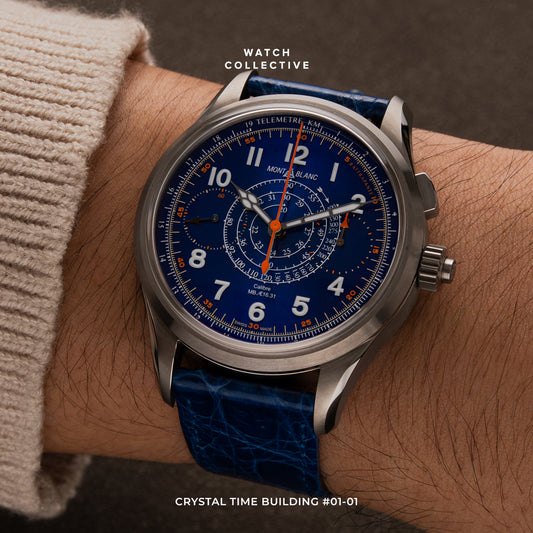 Mont Blanc Split Second Chronograph Limited Edition Titanium 44mm automatic