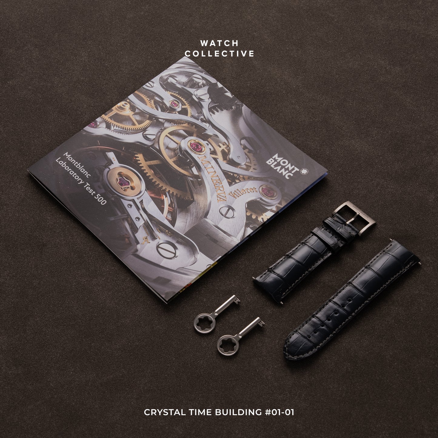 Mont Blanc Split Second Chronograph Limited Edition Titanium 44mm automatic