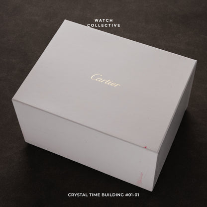 Cartier Tortue Multi Timezones 18k White Gold 45mm automatic 3327