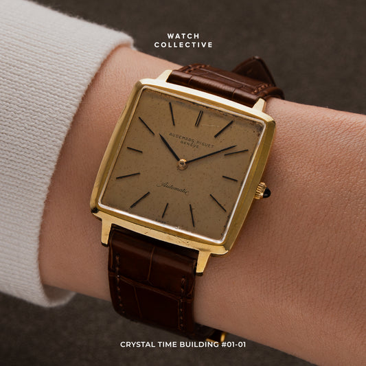 Audemars Piguet Vintage Square 18k Yellow gold 31mm automatic