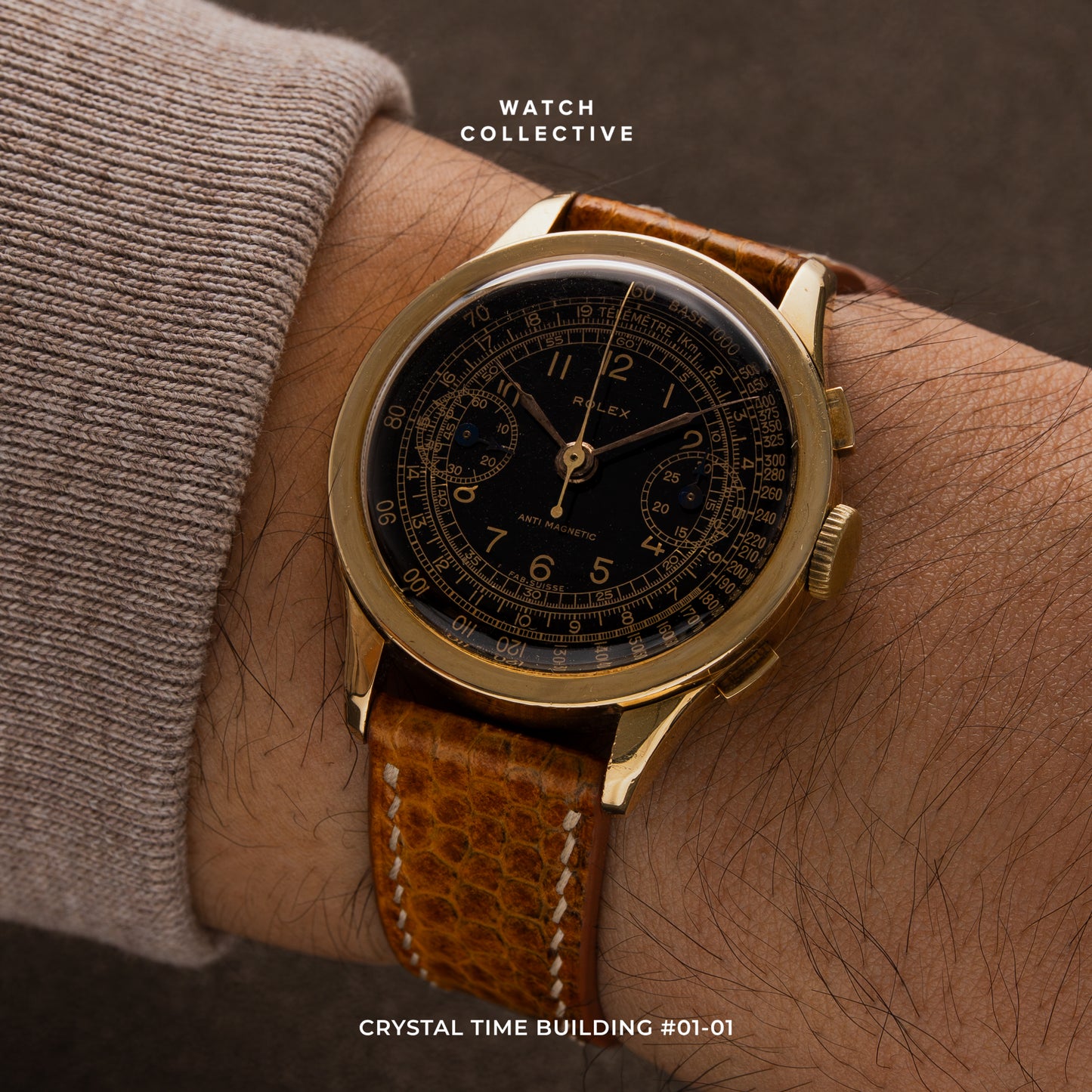 Rolex Antimagnetic 18k Yellow gold 36mm automatic