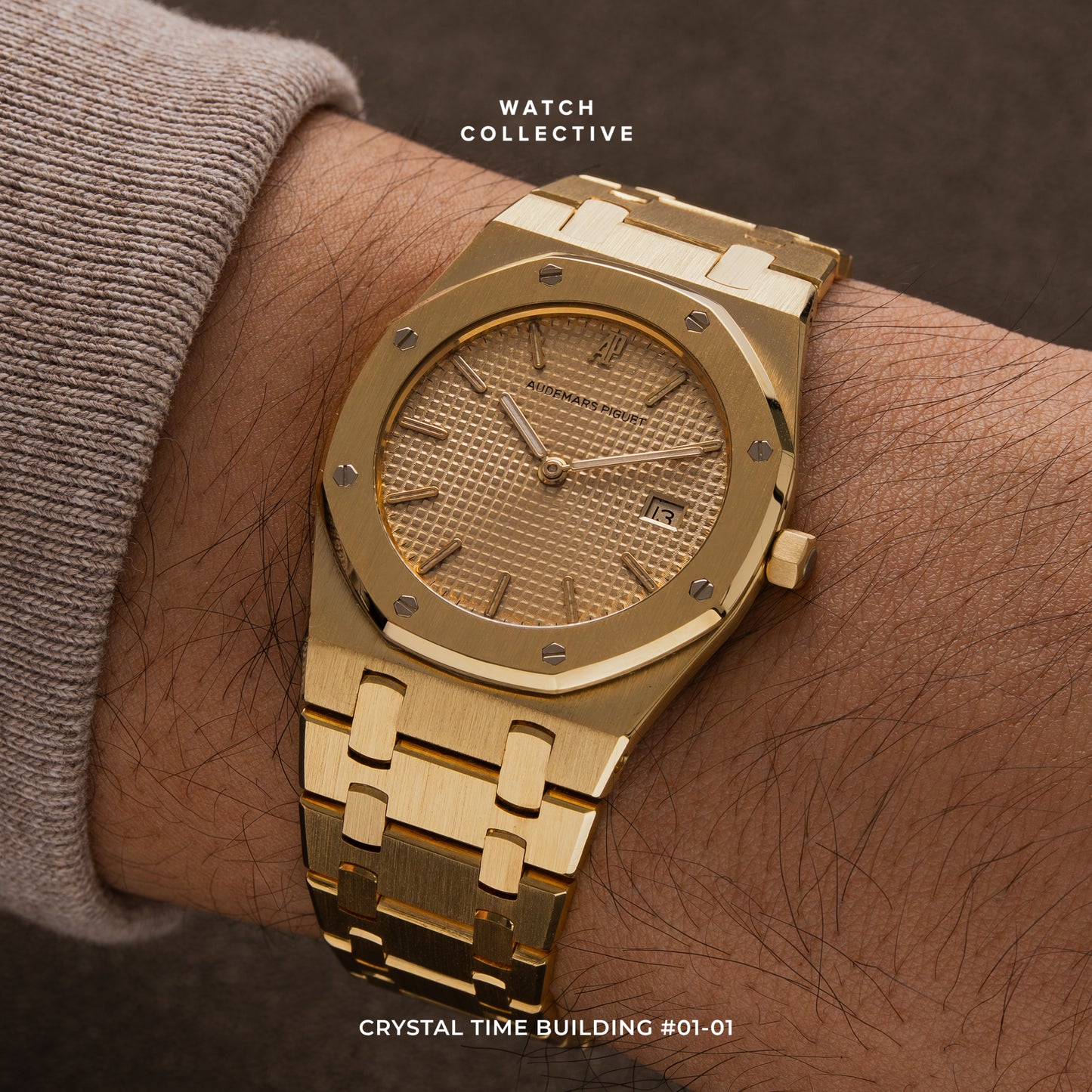 Audemars Piguet Royal Oak 18K yellow gold quartz 33mm 56175BA