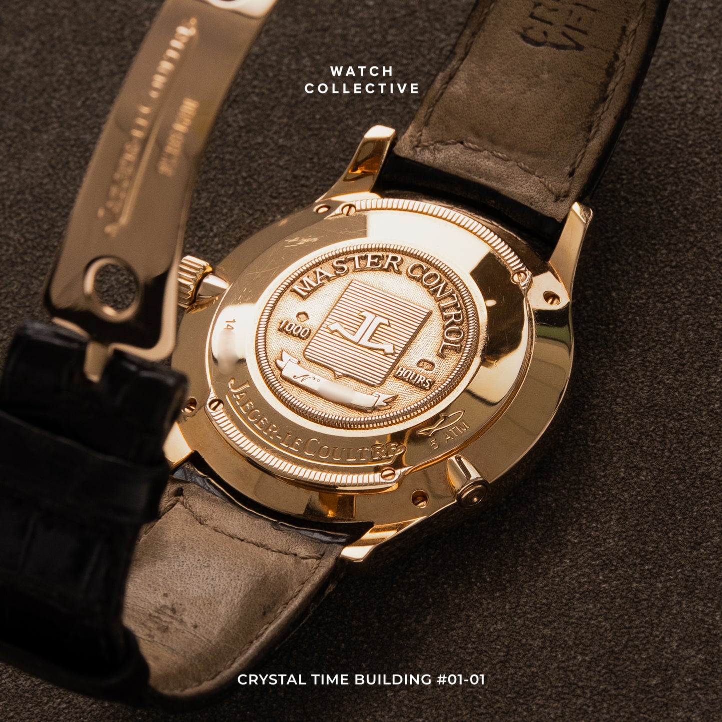 Jaeger-LeCoultre Master Control Perpetual Calendar 18k Rose Gold 37mm manual winding