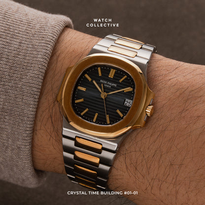 Patek Philippe Nautilus Gold/Steel Two Tone 37.5mm Automatic 3800/1