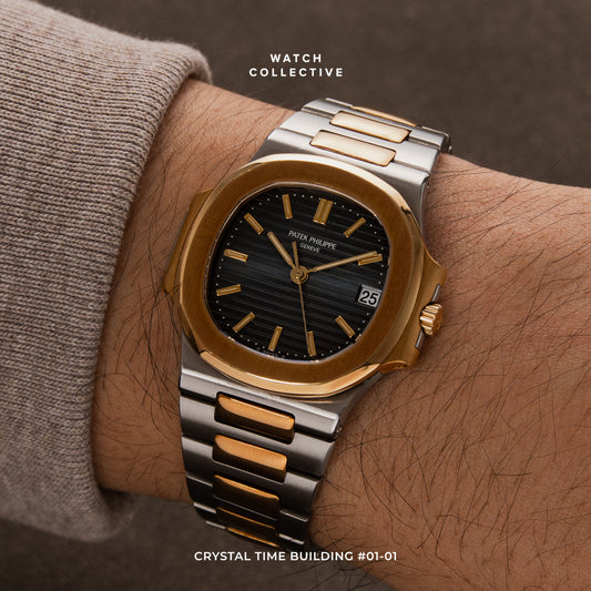 Patek Philippe Nautilus Gold/Steel Two Tone 37.5mm Automatic 3800/1