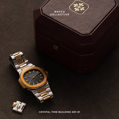 Patek Philippe Nautilus Gold/Steel Two Tone 37.5mm Automatic 3800/1
