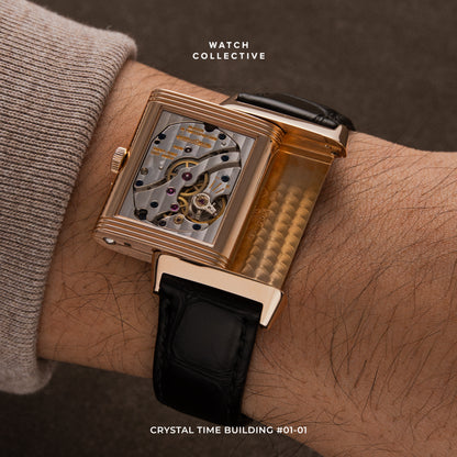 Jaeger-LeCoultre Reverso Sun Moon 18k Rose Gold 26x42mm manual winding