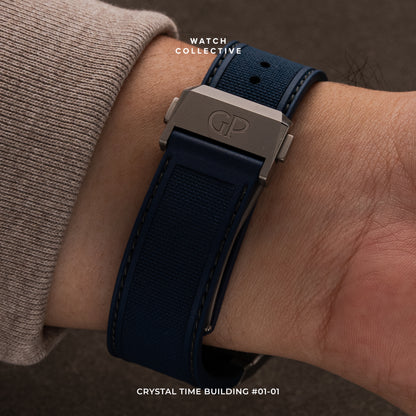 Girard-Perregaux Laureato Automatic Titanium 44mm rubber strap