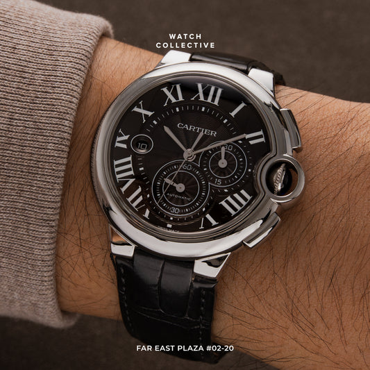 Cartier Ballon Bleu Chronograph XL Stainless steel 44mm automatic W6920052