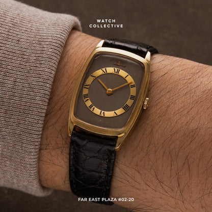 Jaeger-LeCoultre Vintage Dress Watch on leather strap manual winding 25mm 9043
