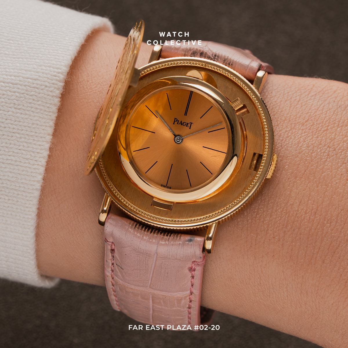 Piaget Coin watch 18k Yellow gold 34mm manual 17600