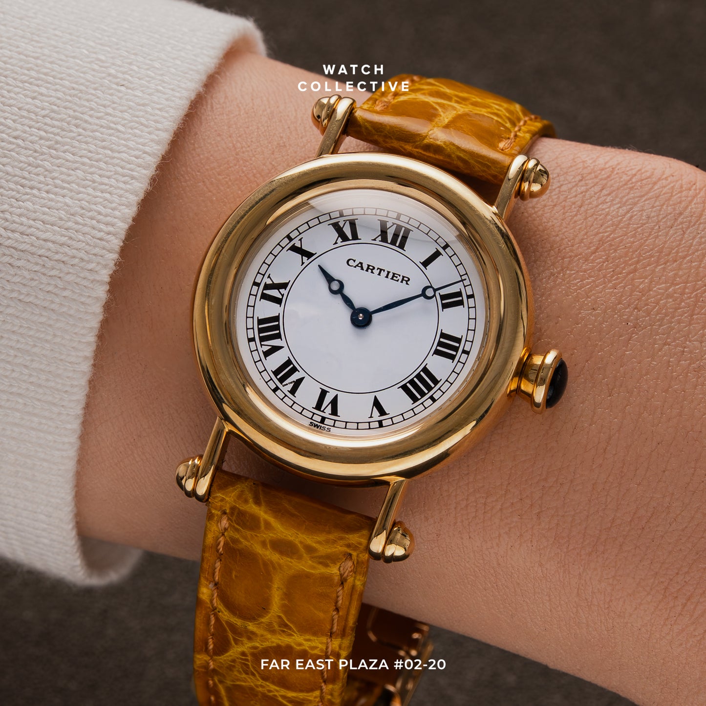 Cartier Diabolo 18k Yellow Gold 32mm Manual 1460