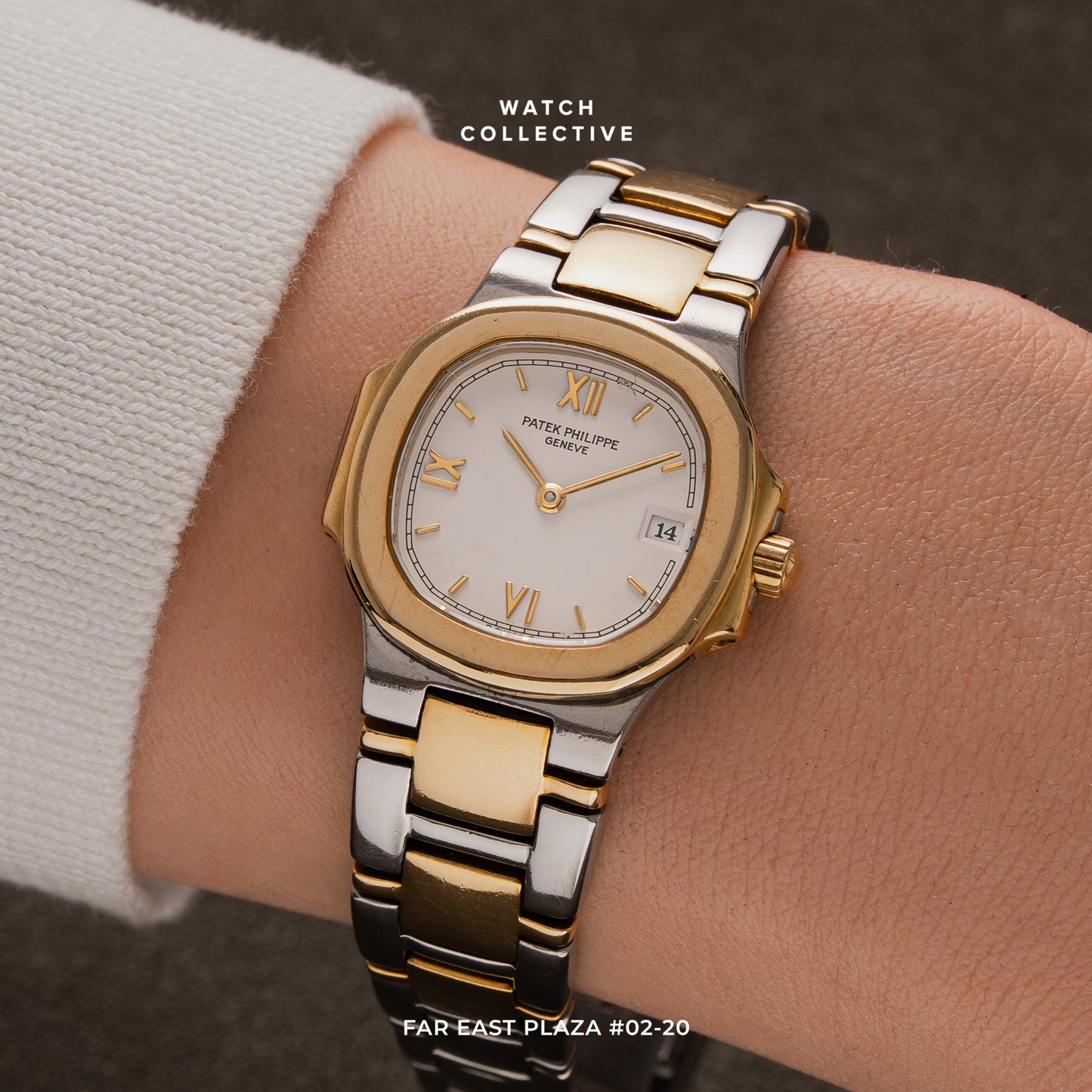 Patek Philippe Nautilus Gold/Steel 27mm quartz