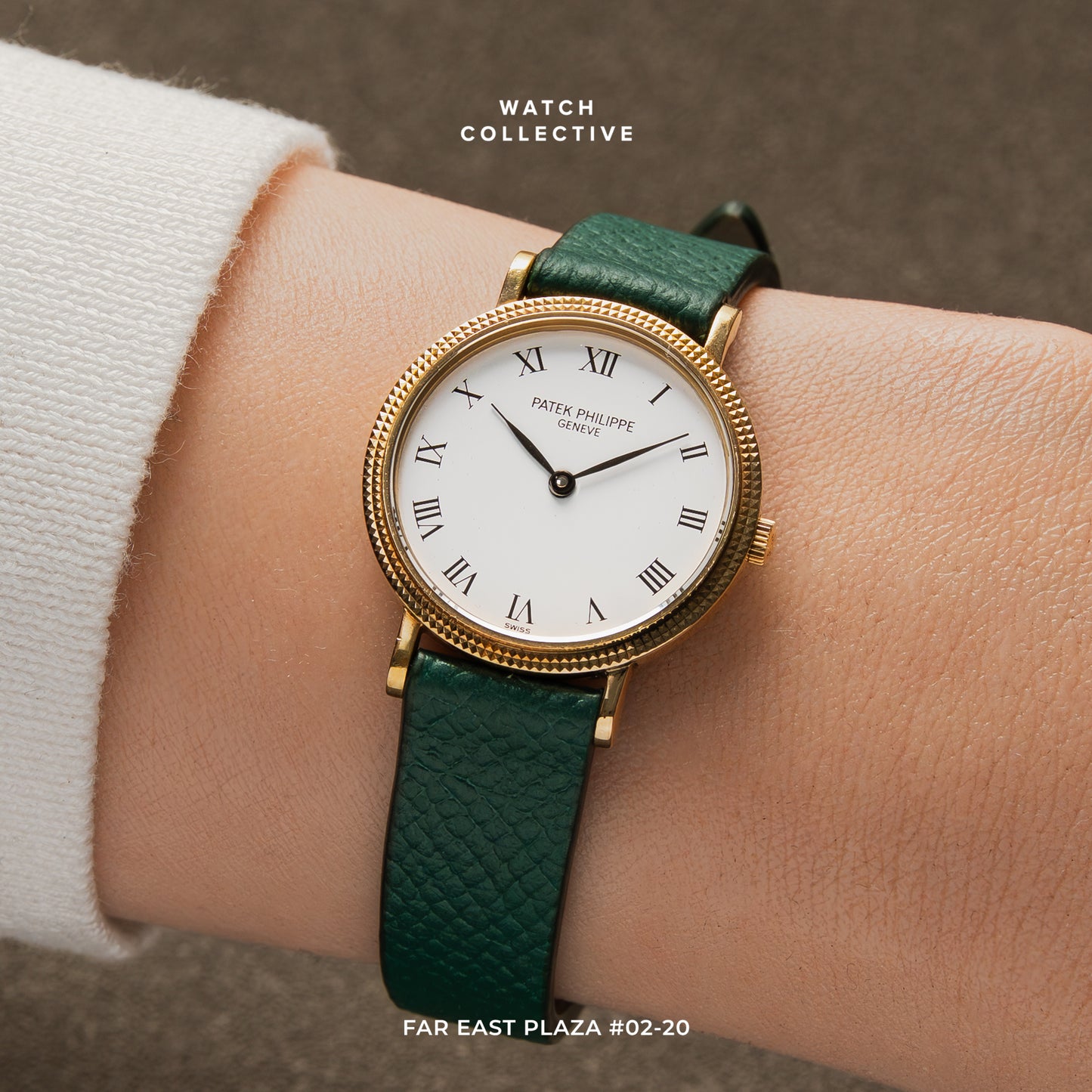 Patek Philippe Calatrava 18k yellow gold 25mm quartz 4819