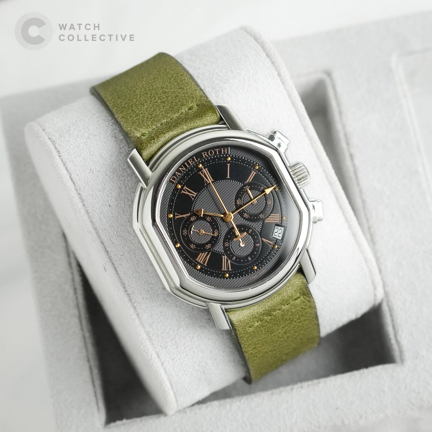 Daniel Roth El Primero Chronograph Black Dial  S247