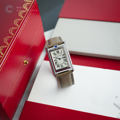 Cartier Basculante 2390 Mécanique Open Caseback