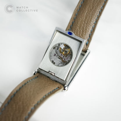 Cartier Basculante 2390 Mécanique Open Caseback