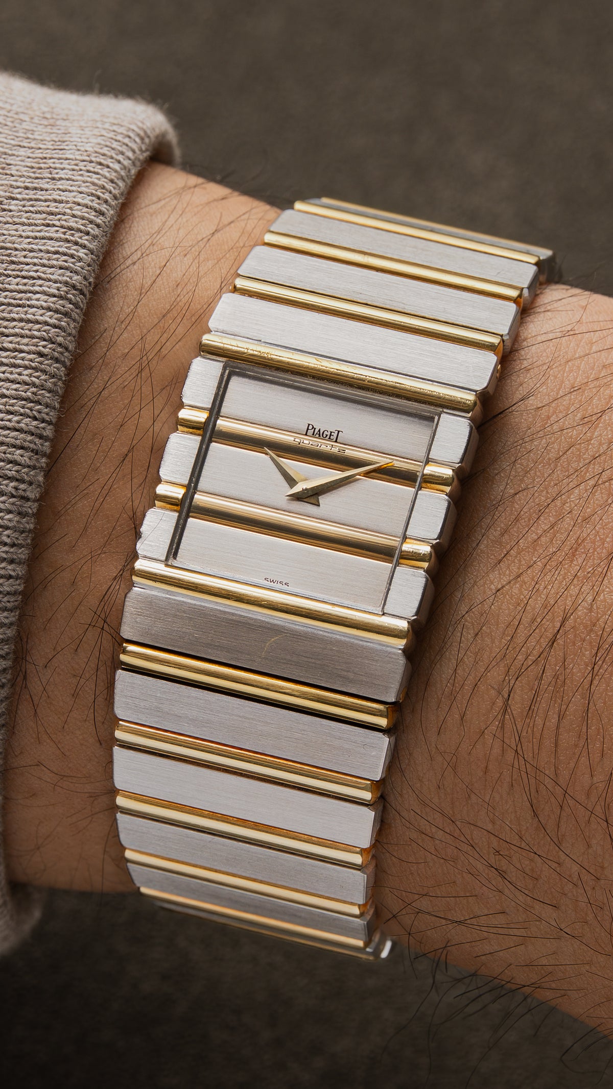 Piaget Polo Two toned 18k Yellow/White Gold 25mm quartz