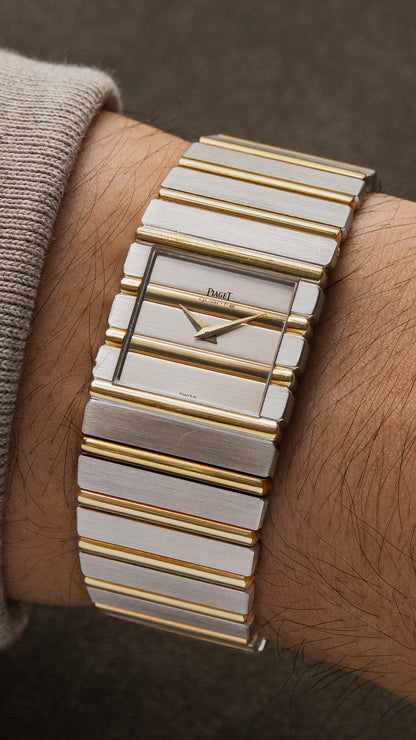 Piaget Polo Two toned 18k Yellow/White Gold 25mm quartz