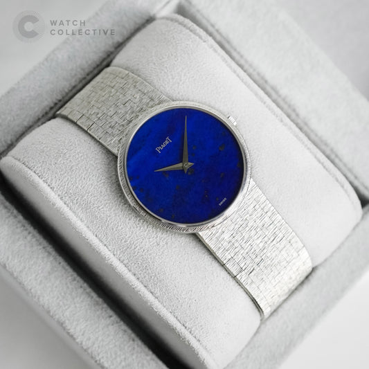 Piaget Lapis Lazuli Dial 18k White Gold 9643A6