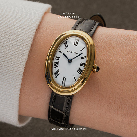 Cartier Baignoire 18k Yellow gold 22x31mm manual winding 78094