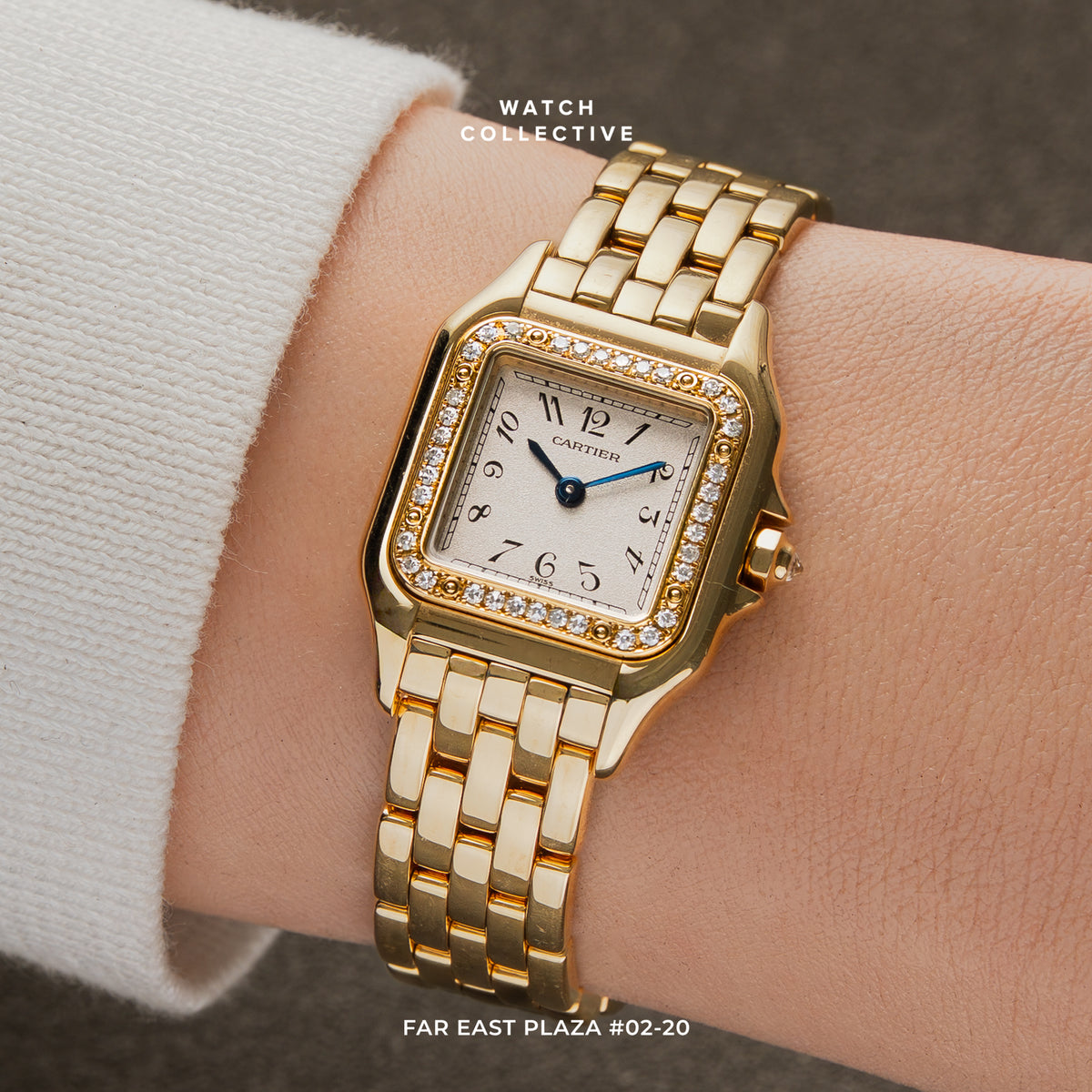 Cartier Panthere 18K Yellow Gold 27 mm Quartz 2802