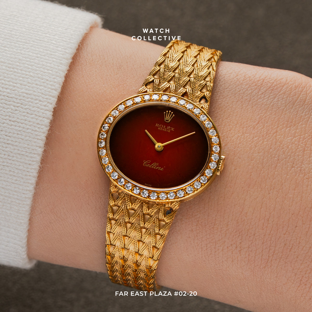 Rolex Cellini 18K Yellow Gold 26mm Manual Wind 4081 (Bracelet gold plated)