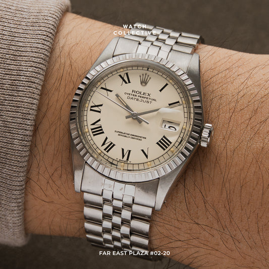 Rolex Datejust Buckley Dial Stainless steel 36mm automatic 1603