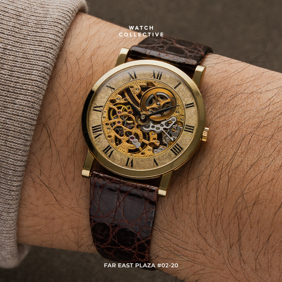 Audemars Piguet Skeleton 18K Yellow Gold 31mm Manual Wind