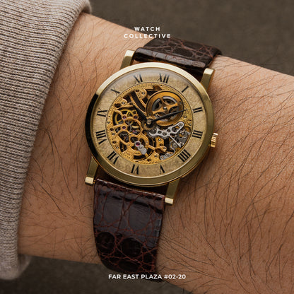 Audemars Piguet Skeleton 18K Yellow Gold 31mm Manual Wind