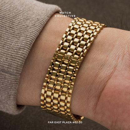 Audemars Piguet Quantieme Perpetual Diamond Bezel 18K Yellow Gold 38mm Automatic 5549