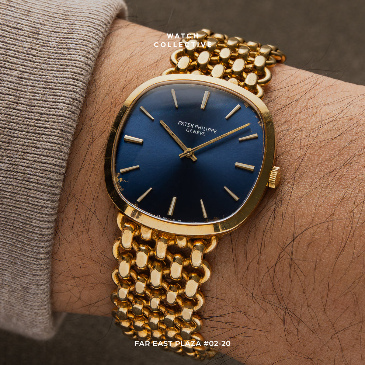 Patek Philippe Golden Ellipse 18k Yellow Gold 34mm Manual Wind 3544/2