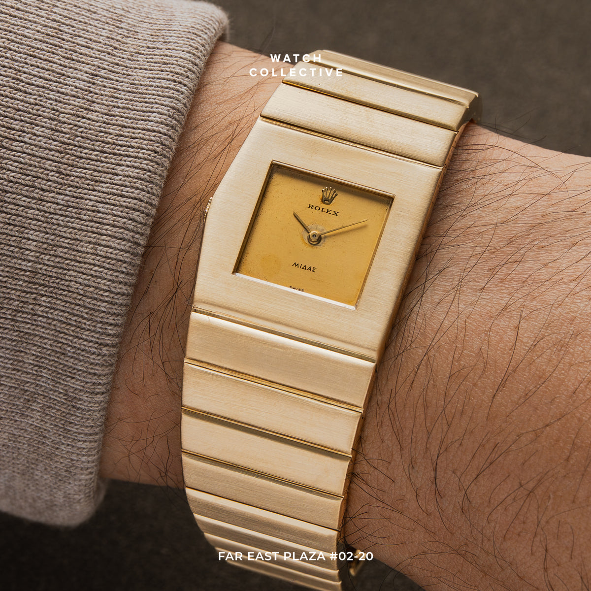Rolex King Midas 18K Yellow Gold 27mm Manual 9630
