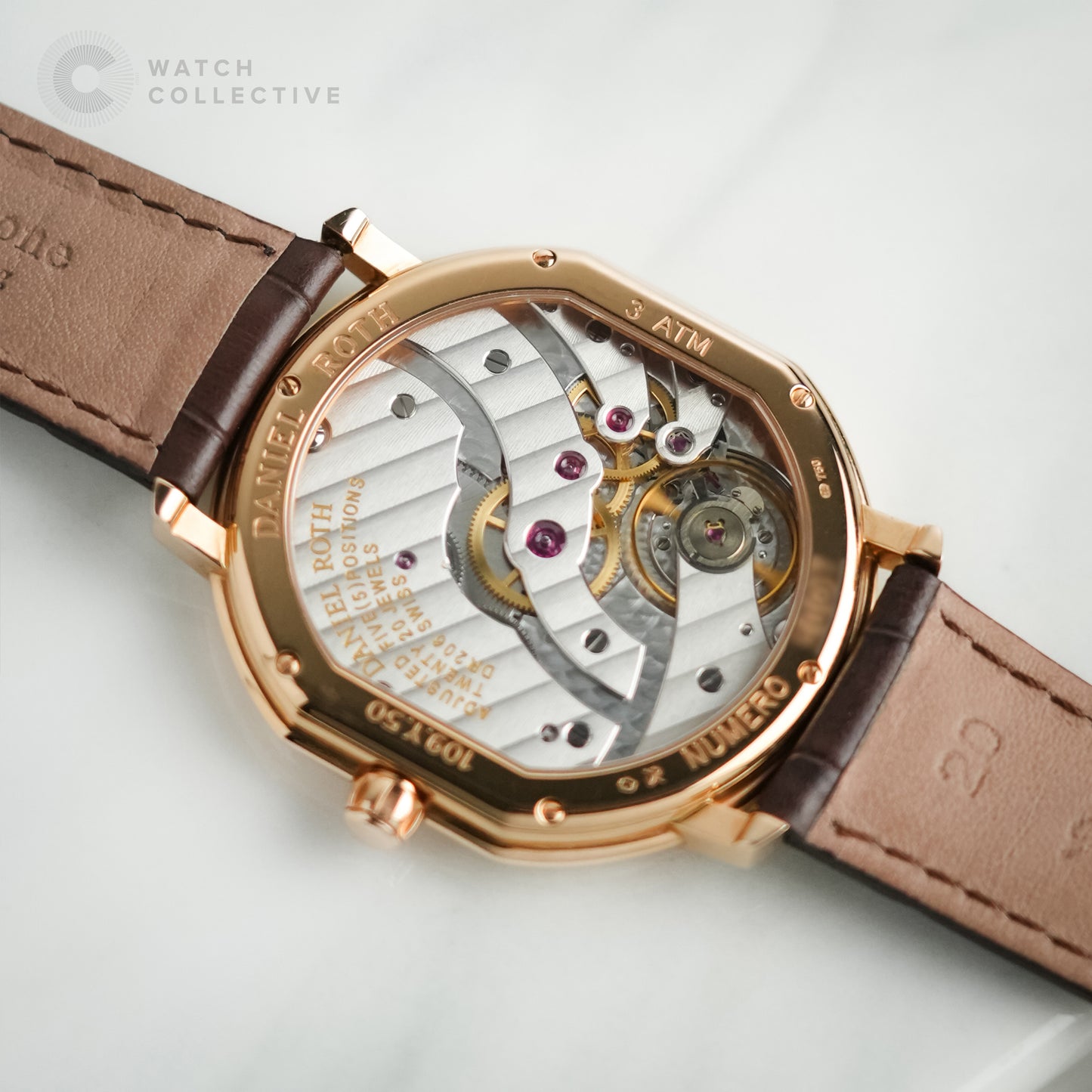 Daniel Roth Athys II Rose Gold 109.Y.50.907.CB.BA |  Watch & Paper