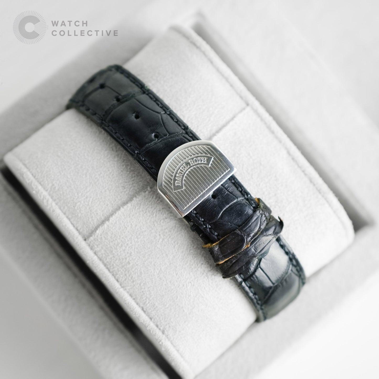 Daniel Roth Stainless steel automatic 36mm leather strap 176