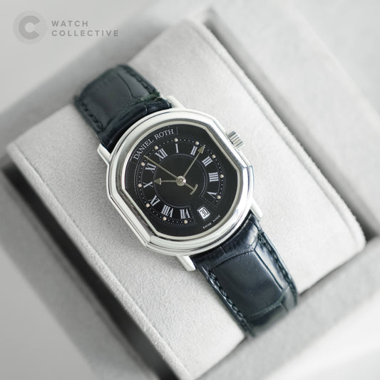 Daniel Roth Stainless steel automatic 36mm leather strap 176