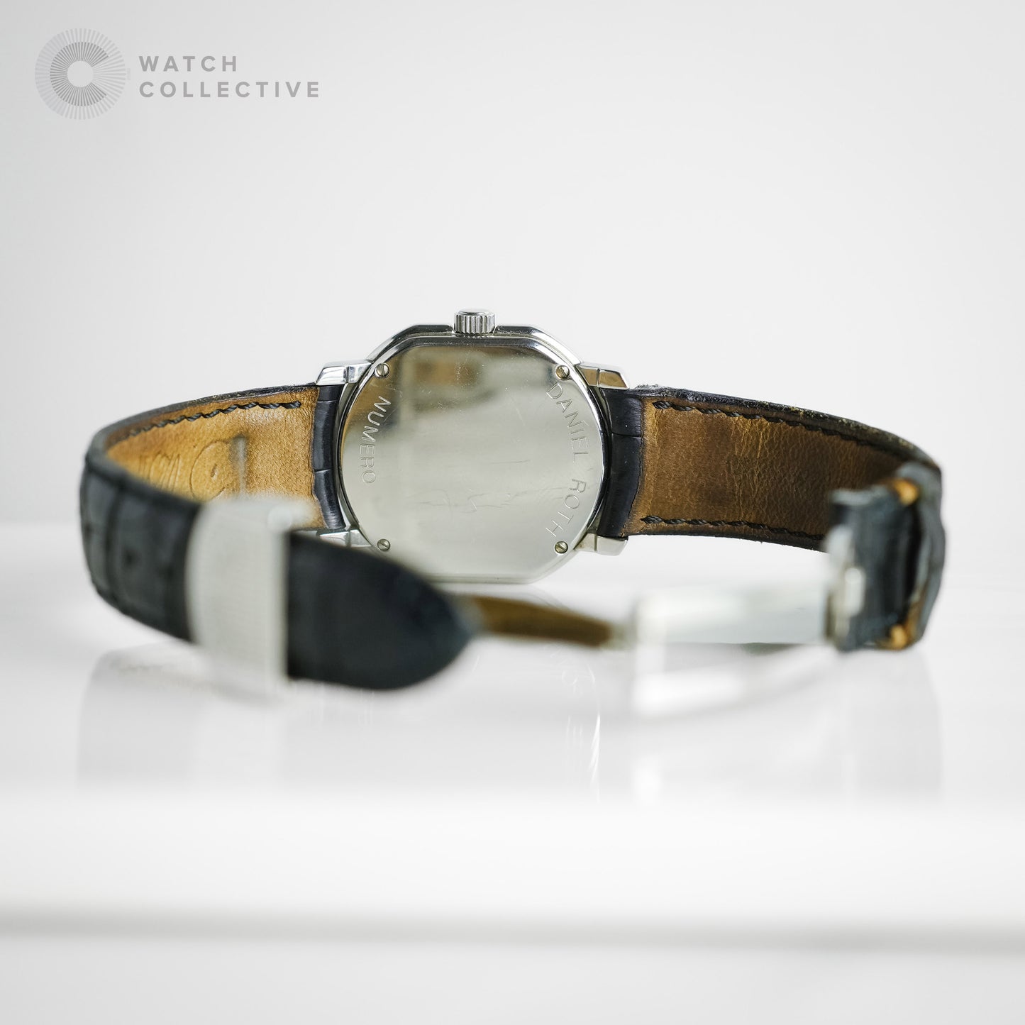 Daniel Roth Stainless steel automatic 36mm leather strap 176