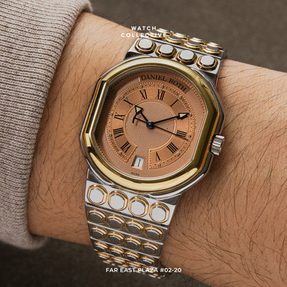 Daniel Roth Le Sentier two tone salmon dial 35.5mm automatic