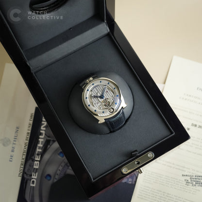 De Bethune DBS Moonphase 18kt White Gold | Complete Set