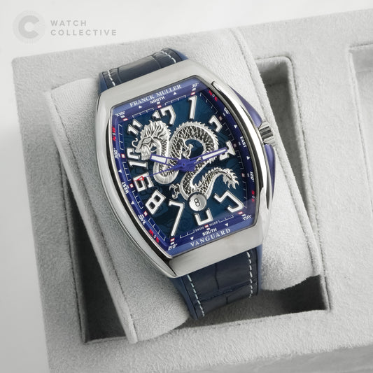 Franck Muller Vanguard 45 Dragon King Blue Dial | Limited edition of 188 pieces