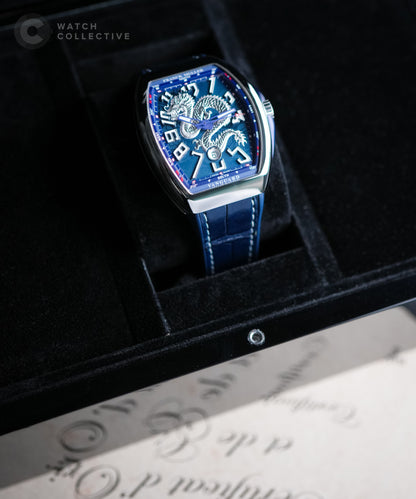 Franck Muller Vanguard 45 Dragon King Blue Dial | Limited edition of 188 pieces