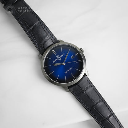 Girard-Perregaux 1966 Blue Dial Automatic 38mm Palladium