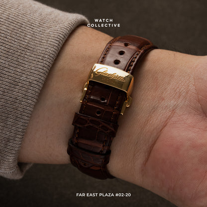 Glashütte Le Ming Dragon 18k Yellow gold 38mm automatic