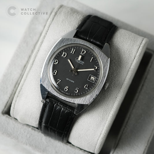 Glashütte Vintage Spezimatic Black Dial Automatic 483250
