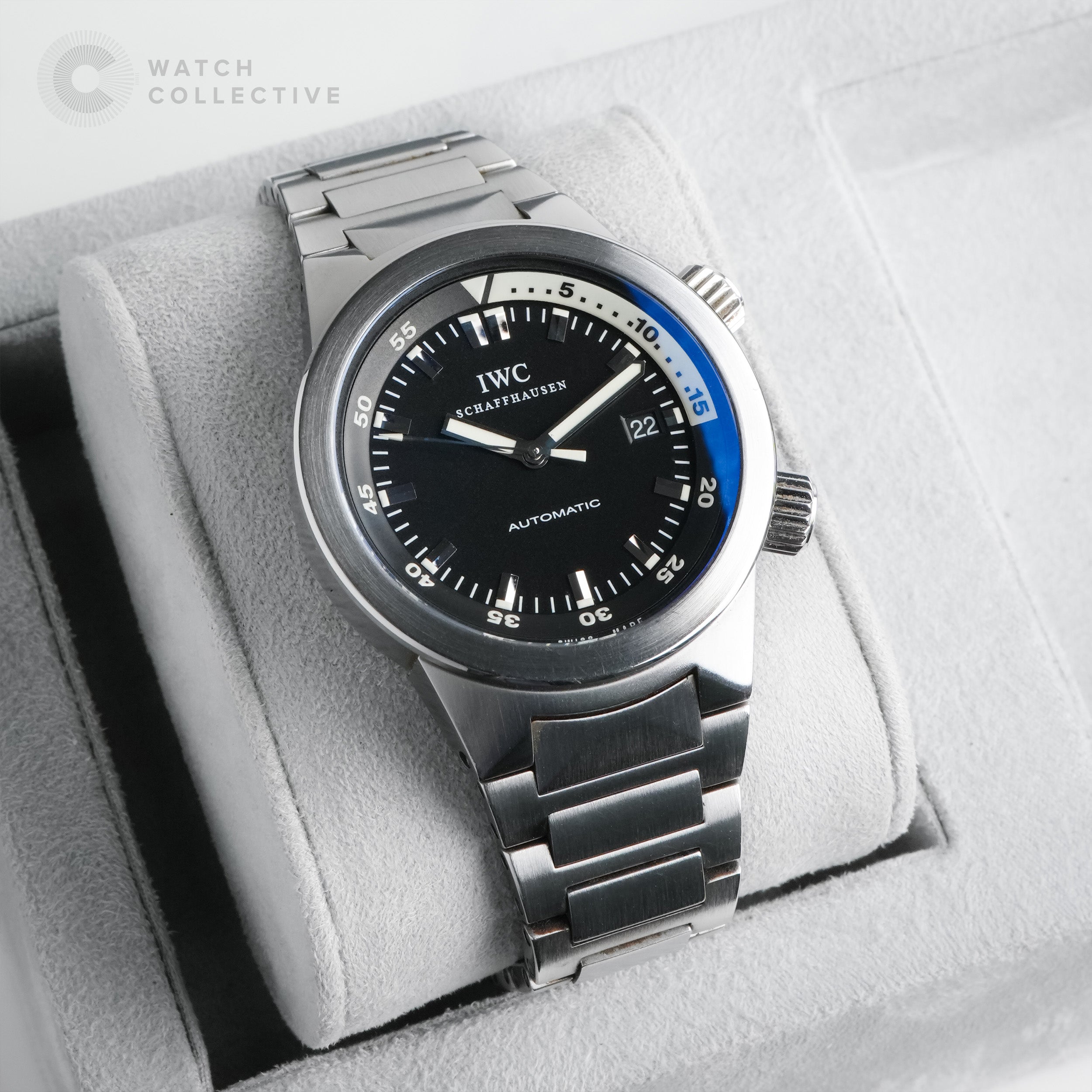 IWC | Aquatimer Automatic Black Dial IW354805 | Watch Collective