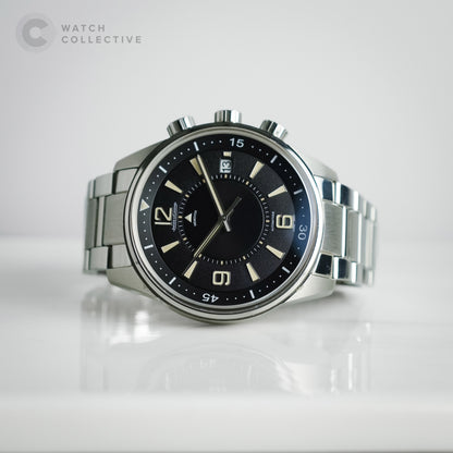 Jaeger-LeCoultre Polaris Date Limited edition Stainless steel alarm wristwatch with date and bracelet 842.8.96