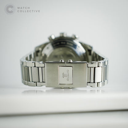 Jaeger-LeCoultre Polaris Date Limited edition Stainless steel alarm wristwatch with date and bracelet 842.8.96