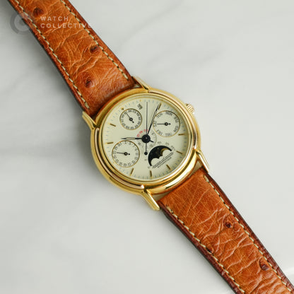 Jaeger-LeCoultre Quantime Perpetual 18K Yellow gold 35mm automatic